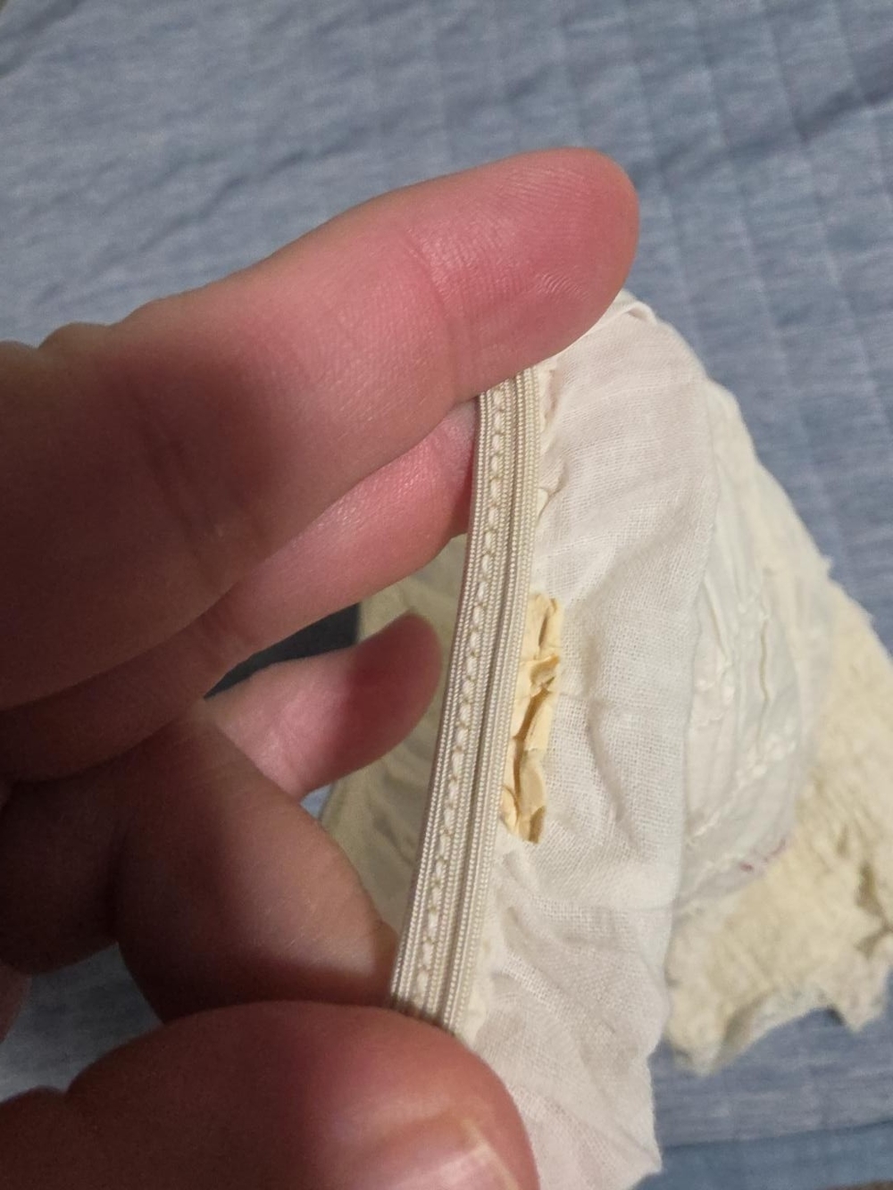 Antique 1930s Lace Tap Pants Step-In Panties Long Leg Ivory Vintage Lingerie